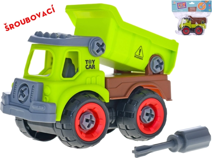 Schroefbare kiepwagen 14 cm