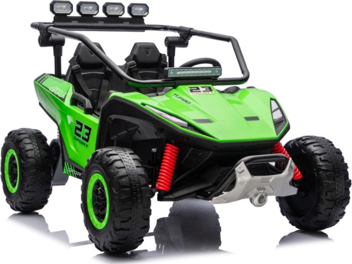 Voiture électrique pour enfants 24V 4x4 verte