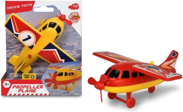 Battery-Powered Propeller Plane 14 cm