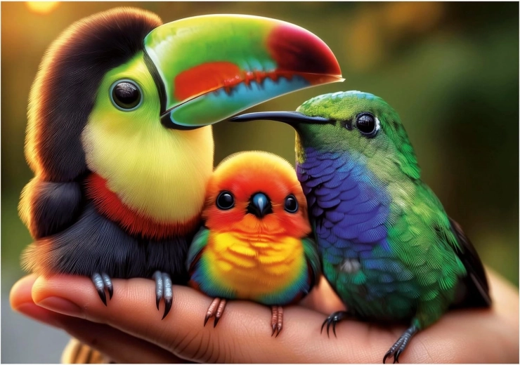 Educa puzzle Oisillons 200 pièces