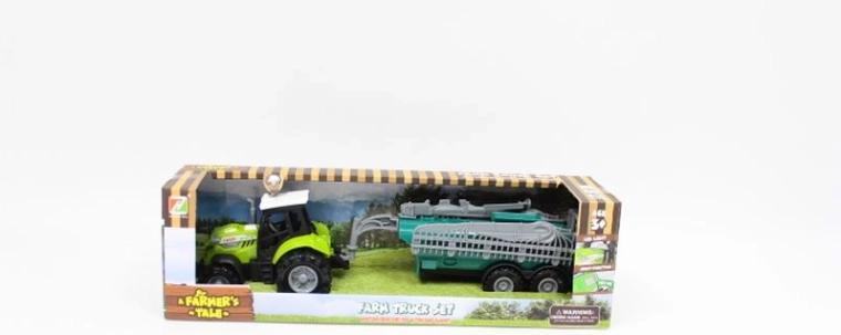 Tractor met aanhanger met licht en geluid A Farmer’s Tale