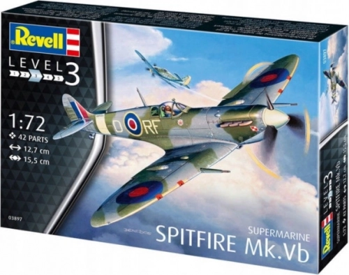Plastic model kit aircraft Supermarine Spitfire Mk.VB