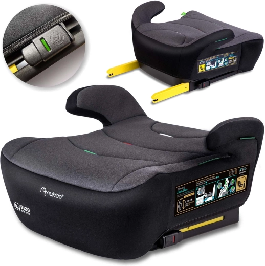 Rehausseur auto avec Isofix 22–36 kg NUKIDO Louis i-Size