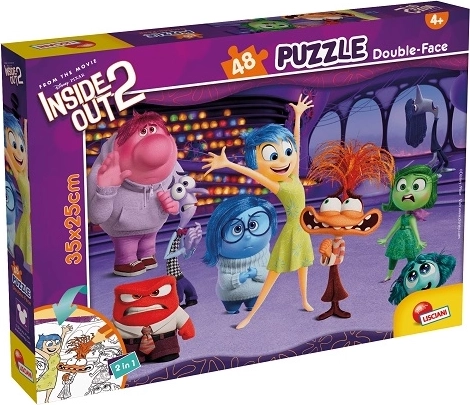 Lisciani Disney double-sided puzzle 48 pieces Inside Out 2