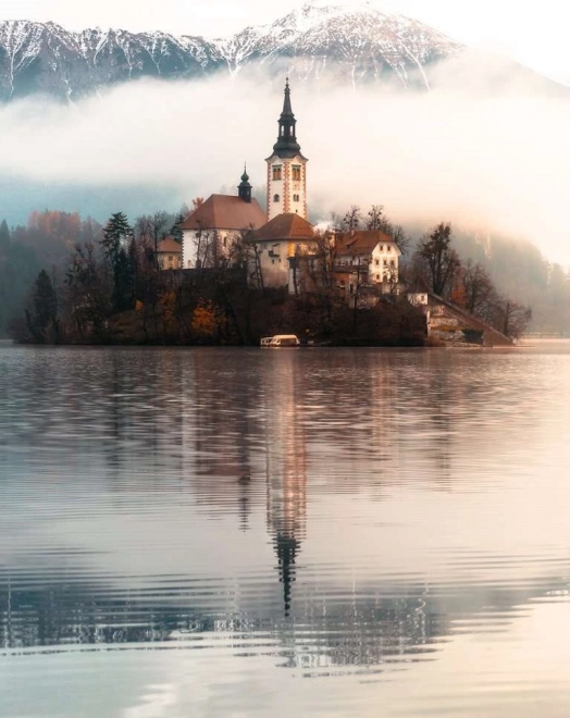 Puzzle Church on Lake Bled 1500 pieces
