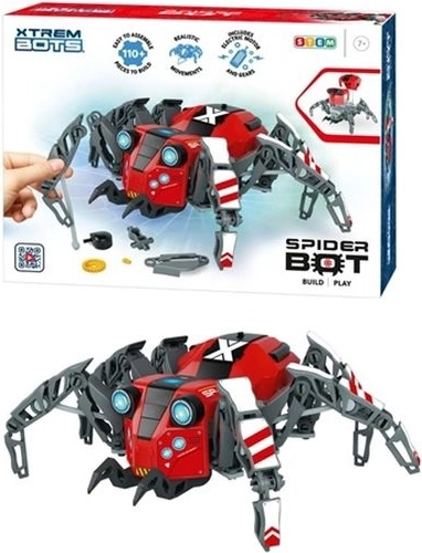 Xtrem Bots Spider Bot robotic spider construction kit