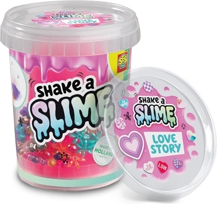 SES ShakeASlime Love Story Pink Slime 200 g