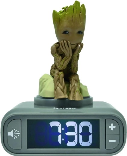 Lexibook Groot Alarm Clock with Light-Up Figurine