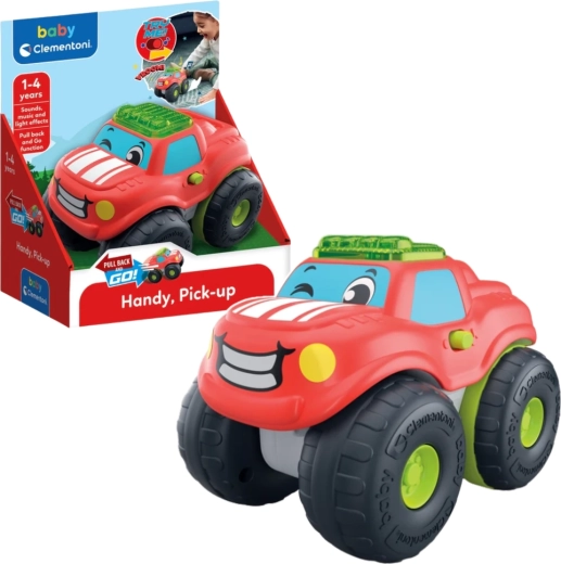 Pick-up interactif Baby Clementoni avec effets lumineux et sonores