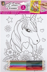 Grafix paint by numbers - Unicorns and Treats