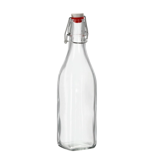 Bouteille en verre Costolata 500 ml avec bouchon à étrier