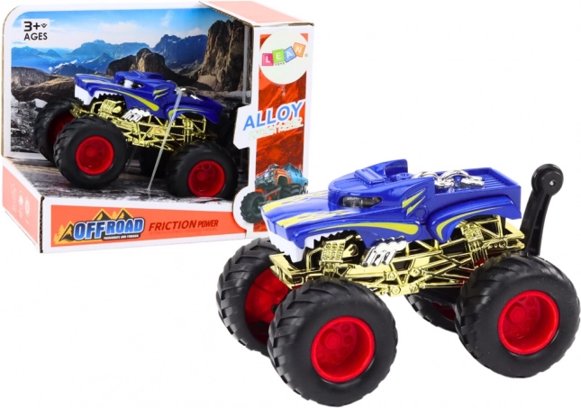 Off-Road Vehicle Large Rubber Wheels Blue