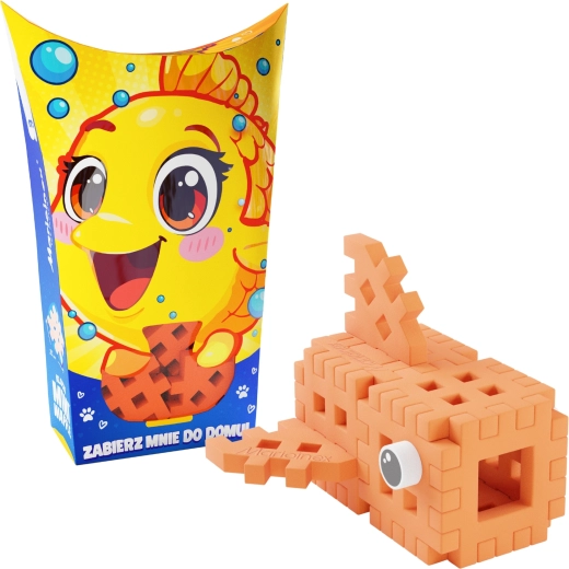 Jeu de construction Mini Waffle Pocket Pets – poisson