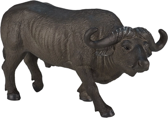 Realistic African Buffalo Figurine