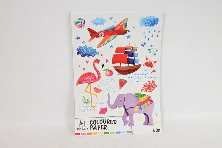 CCG gekleurd papier A4, 50 vellen