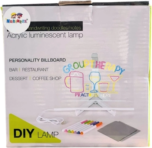 Table de dessin lumineuse avec trépied pliable