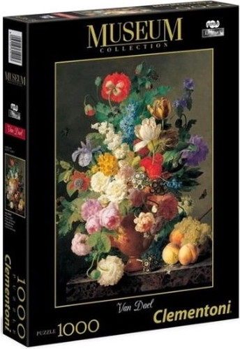Clementoni Museum Collection puzzle Vase with Flowers 1000 pieces