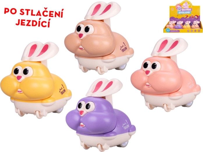 Lapin roulant 7 cm – jouet interactif pour enfants