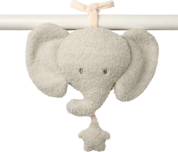 NATTOU muzikaal pluchen olifantje Teddy 16 cm