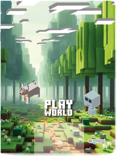 Schrift A4 gelijnd Playworld Landscape 40 vel