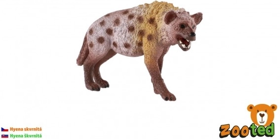 Gevlekte hyena figuur 8 cm
