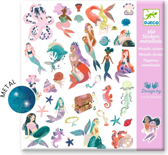DJECO Sticker Meerjungfrauen