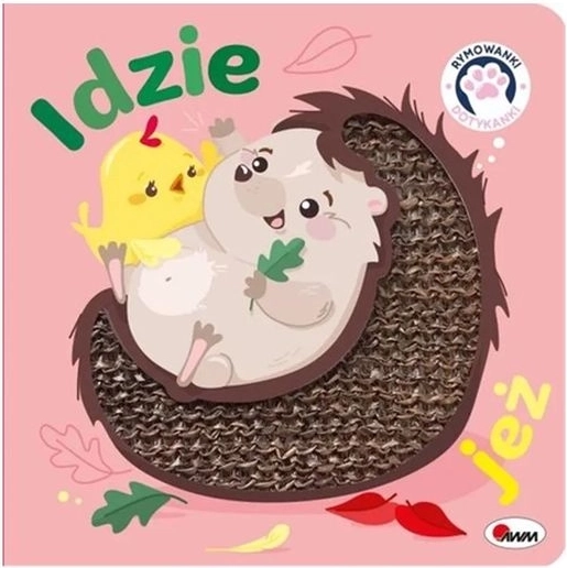 Rymowanki Dotykanki: A Hedgehog Is Coming – sensory touch book for the littlest ones