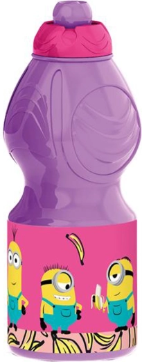Bouteille en plastique MINIONS 400 ml