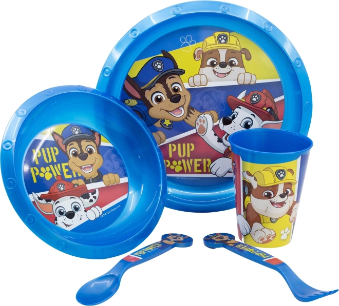 Kids' 5-in-1 Dinnerware Set PAW PATROL, STOR