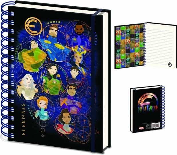 Bloc A5 à anneaux Eternals