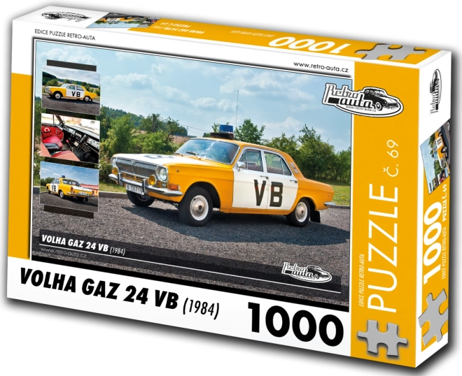 Puzzle rétro Volga GAZ 24 VB 1000 pièces