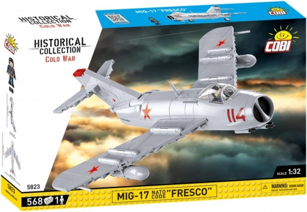 MiG-17 uit de Historische collectie COBI model