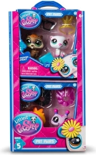 Littlest Pet Shop set de deux figurines avec accessoires, série 7