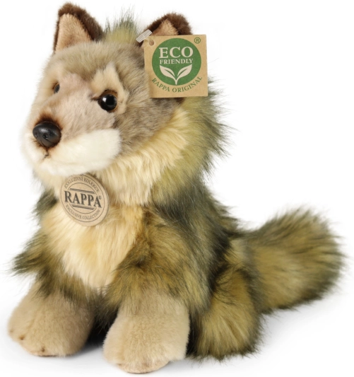 Pluche wolf 20 cm eco-friendly RAPPA