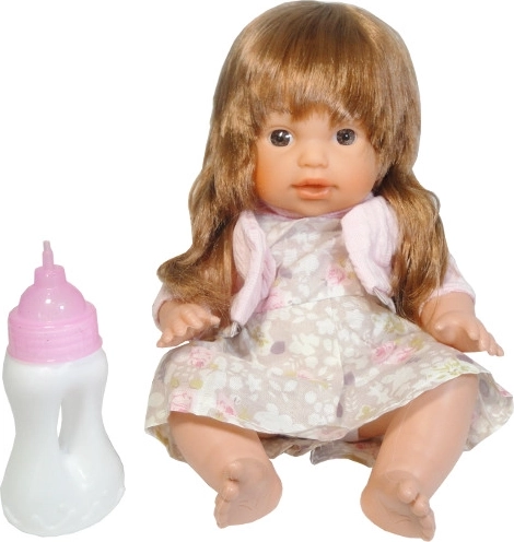Baby doll with sounds and long hair