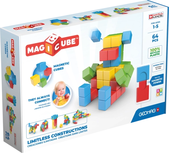 Geomag Magicube Kreativ 64 Stück
