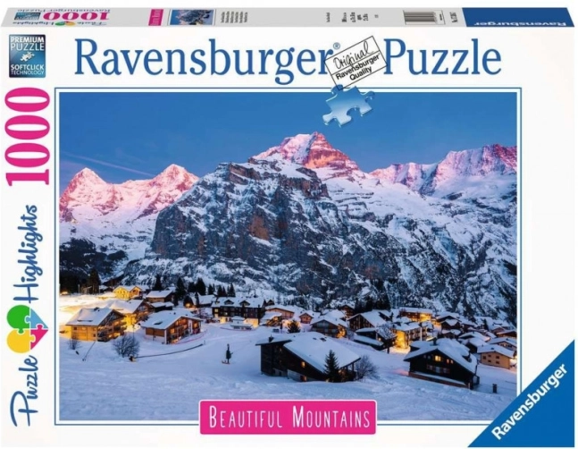 Ravensburger puzzel Mfcrren uit Berner Oberland 1000 stukjes