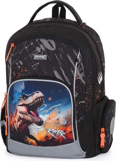 School Backpack OXY GO Dino for 1st–3rd Grade
