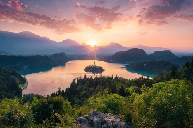 Ravensburger Puzzle Lake Bled Slovenia 3000 pieces