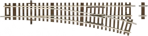 Roco Line Turnout Simple Right 15°
