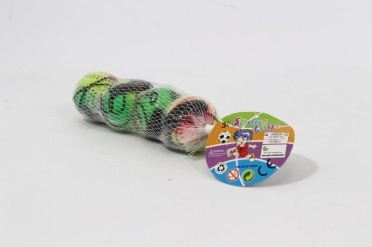 Elastic-Band Balls 4.7 cm (4 pcs)