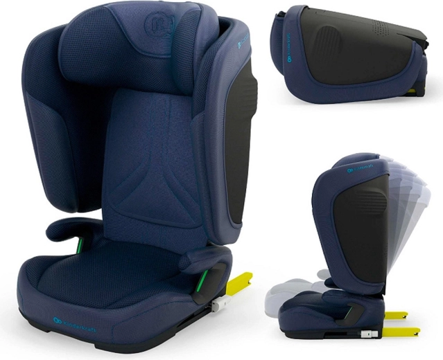 Kinderkraft siège auto pliable Unity 2 i-Size (100–150 cm) navy