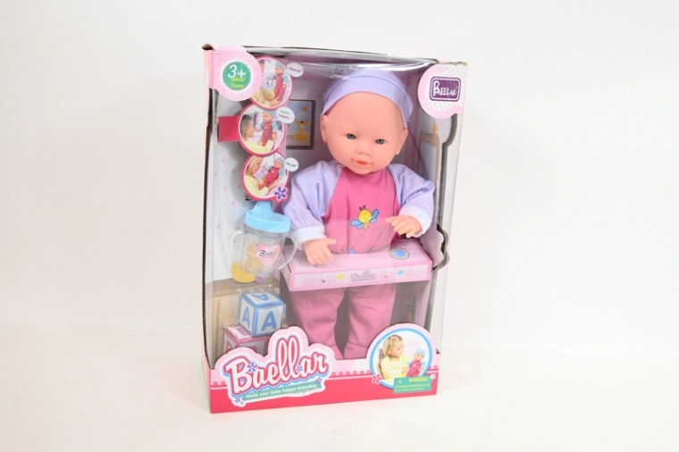 Poupée bébé avec sons en coffret cadeau