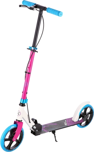 Trottinette NILS Extreme HM0107 blanc-rose