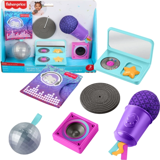 Fisher-Price Little DJ sensory gift set for babies