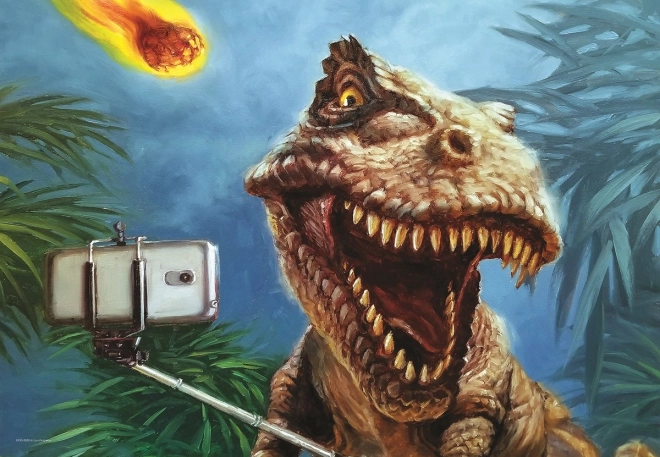 Puzzle Dino Selfie 100 Pieces