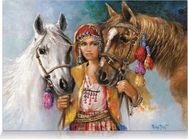 Puzzle Rural Girl 1000 Pieces