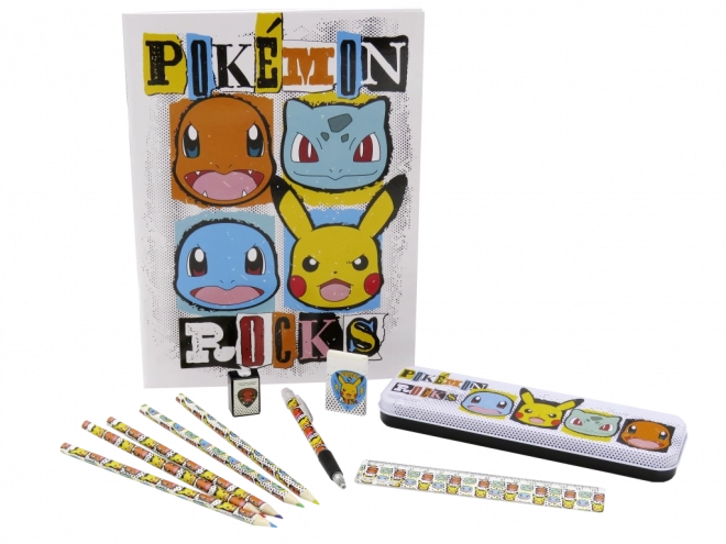 Pokémon schoolset met etui