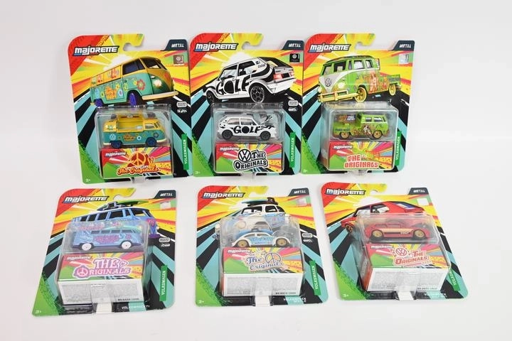Majorette VW deluxe – set de 6 pièces