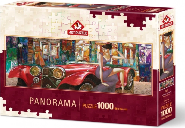 Panoramic puzzle Art Puzzle Invitation to the Evening 1000 pieces